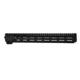 Midwest Industries AR-15 Free Float 1-Piece Handguard, 15 inch Combat Rail, Black, Medium, MI-CRM-15.0