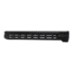 Midwest Industries AR-15 Free Float 1-Piece Handguard, 15 inch Combat Rail, Black, Medium, MI-CRM-15.0