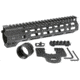 Midwest Industries AR-15 Free Float 1-Piece Handguard, 9.25 inch Combat Rail, Black, Medium, MI-CRM-9.25