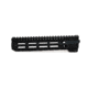 Midwest Industries AR-15 Free Float 1-Piece Handguard, 9.5 inch Combat Rail, Black, Medium, MI-CRM-9.50