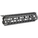 Midwest Industries AR-15/M16 M-Series Two Piece Drop-In M-LOK Handguard, 9 in, Mid-Length, Black, MI-18M