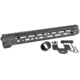 Midwest Industries AR-15/M16 SLH Free Float Slim Line Handguard, 15 inches, Black, MI-SLH-15