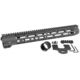 Midwest Industries AR-15/M16 SLH Free Float Slim Line Handguard, 15 inches, Black, MI-SLH-15