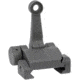 Midwest Industries Combat Rifle Top Mounted Deployable Rear Sight, Black, MI-CRS-R