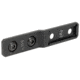 Midwest Industries Raise Straight Surefire Light Mount, M-Lok, Black, MI-RSSM