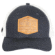 Midwest Industries USA Leather Patch Hat, Navy/White, MI-HAT-USALEATHPATCH-OS