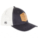 Midwest Industries USA Leather Patch Hat, Navy/White, MI-HAT-USALEATHPATCH-OS