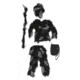 MIL-TEC Fire-Resistant 4-Piece Ghillie Suit - Unisex, Night Camo, Extra Large/2XL, 11961880-003