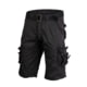 MIL-TEC Pre-Washed Survival Shorts - Men's, Black, 2XL, 11404502-906