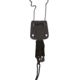 MIL-TEC Paracord Neck Knife W/Chain, 3.5in, Black, 15398300