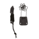 MIL-TEC Paracord Neck Knife W/Chain, 3.5in, Black, 15398300