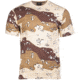 MIL-TEC T-Shirt - Men's, 6-Color Desert Camo, 3XL, 11012061-907