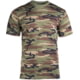 MIL-TEC T-Shirt - Men's, Woodland Camo, Large, 11012020-904