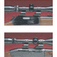 Millett 1 See Thru Scope Mount Smooth .22 Caliber Rings, Clam
