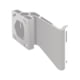 Minn-Kota Raptor Jack Plate Adapter Bracket - Port - 2in Setback - 4in Rise - White, 1810366