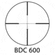 Minox ZA 5 HD 3-15x50 SF w/ BDC 600 Reticle, Black 66441
