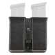 Mission First Tactical Double Pistol Magazine Pouch, Fits GLOCK 9/40 Magazines, Black, Adjustable Retention, Includes 1.5" Belt Loop, H10DMP-GDS9-150