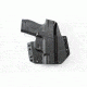 Mission First Tactical OWB Holster, Black, Smith &amp; Wesson M&amp;P Shield 9mm/40 Cal, HSWSHSOWB-BL