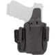Mission First Tactical Pro Kydex IWB Light Holster, Glock 19 w/ Streamlight TLR 1, Ambidextrous, Black, H5-GL-1-WL-1