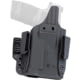 Mission First Tactical Pro Kydex IWB Light Holster, Springfield Hellcat w/ TLR-6, Ambidextrous, Black, H5-SFD-1-WL-6