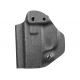 Mission First Tactical Minimalist IWB Holster, Ruger LCP, Ambidextrous, Black, HRULCPAIWBA-BL