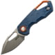 MKM Isonzo Linerlock Blue Folding Knife, 2.25" stonewash finish Bohler N690 stainless blade, Blue FRN handle, MK FX03-3PBL