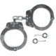 Monadnock Standard Steel Chain Handcuffs,Nickel w/Double Key Hole, 1189171