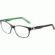 Morgan 201094 Prescription Eyeglasses, Brown Havana on Green Frame, 201094-4134