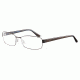 Morgan 203120 Bifocal Prescription Eyeglasses - Brown Frame and Clear Lens 203120-422BI