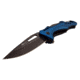 Mtech Drop Point Spring Assisted Knife w/Bottle Opener, 3.5 in, 3Cr13 Stainless Steel Stainless Steel, Blue, MT-A705G2-BL