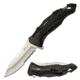 Mtech Drop Point Spring Assisted Knife w/Bottle Opener, 3.5 in, 3Cr13 Stainless Steel Stainless Steel, Serrated, Carbon Fiber, MT-A705G2HS
