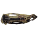 Mtech Drop Point Spring Assisted Knife w/Bottle Opener, 3.5 in, 3Cr13 Stainless Steel Stainless Steel, Wood Camo, MT-A705G2-CA