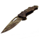 Mtech Drop Point Spring Assisted Knife w/Bottle Opener, 3.5 in, 3Cr13 Stainless Steel Stainless Steel, Wood Camo, MT-A705G2-CA