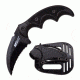 Mtech Fixed Blade, 5in, Stainless Steel Blade, Matte Aluminum Handle MT-20-63BK