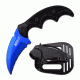 Mtech Fixed Blade, 5in, Stainless Steel Blade, Matte Aluminum Handle MT-20-63BL