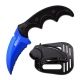 Mtech Fixed Blade, 5in, Stainless Steel Blade, Matte Aluminum Handle, MT-20-63BL