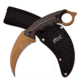 Mtech Fixed Blade, 9.25in, Stainless Steel Blade, 6Mm Thick Black And Brown G10 Handle MX-8140BN