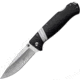 Mtech Lockback Folding Knife, 3.5in Satin 3Cr13 SS Drop Point, Black Pakkawood Handle, Thumb Stud, Pocket Clip, White Bone And SS Handle Inlay, MT-966BK