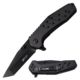 Mtech Manual Folding Knive, 2.75in Blade, 3CR13 Steel Blade Knive, Black, MT-1113BK