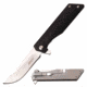 Mtech MT-1160LS Manual Folding Knife, 3in, 3CR13 Stainless Steel, Straight Back, Steel Blade, G10 Handle w/ Snake Etching, Black, MT-1160LS