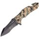 Mtech Rescue Linerlock A/O, Camo, Knife MTA845DM