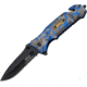 Mtech Rescue Linerlock Tanto Blade, 4.75in. Closed MTA804BL