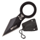 Mtech Spear Point Fixed Blade Knife w/Bead Chain, 1.75 in, 3Cr13 Stainless Steel Stainless Steel, Black, MT-20-92BK