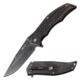 Mtech Spring Assisted Folding Knive, 3.75in Blade, Frame Lock, 3CR13 Steel Stonewached Knive, Black, MT-A1095SW
