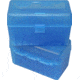 MTM Case-Gard 50 Round Flip-Top Ammo Box, .270 Win/.30-06/.25-06, Clear Blue, RL-50-24