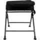 Muddy Padded Swivel Chair, Black, MUD-PSCHR