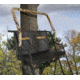 Muddy Side-Kick 2-Man Ladderstand, includes 1-1in Ratchet Strap, 2-1in Stabilizer Straps, 2-Full Body Arrest Harnesses, Adjustable Support Bar, Padded, Flip-Back Shooting Rail, Black/Camo MLS2200
