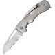Myerchin Offshore Partially Serrated Blade, 3.75in. Closed MYA377P