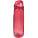 Nalgene On-The-Fly Lock-Top Sustain Bottle, 24 oz, Pink with Beet Red Cap, 24oz, 5565-3524