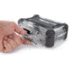 Nanuk 330 Nano Small Protective Case 7.4x5.1x2.6in, Clear, 330S-000CL-0A0